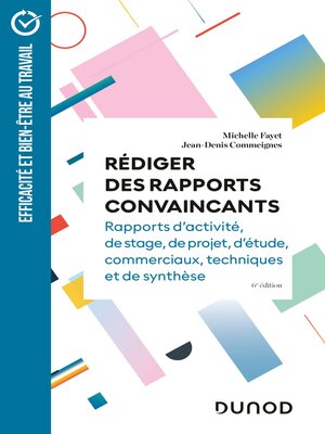 cover image of Rédiger des rapports convaincants